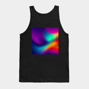 Beautiful Abstract Color Art Tank Top